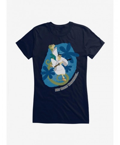 Samurai Jack Quest Continues Flora Girls T-Shirt $7.37 T-Shirts