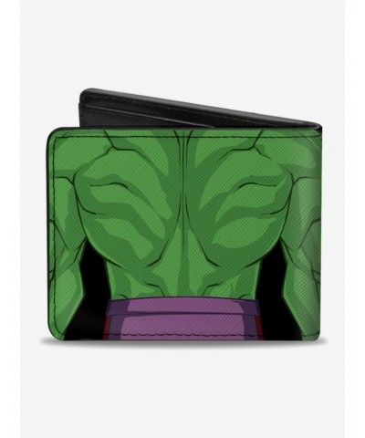 Marvel Hulk Close Up Chest And Back Bifold Wallet $6.27 Wallets