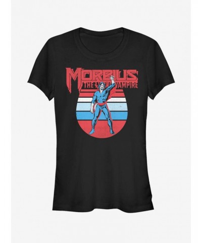Marvel Morbius Retro Morbius Girls T-Shirt $7.17 T-Shirts