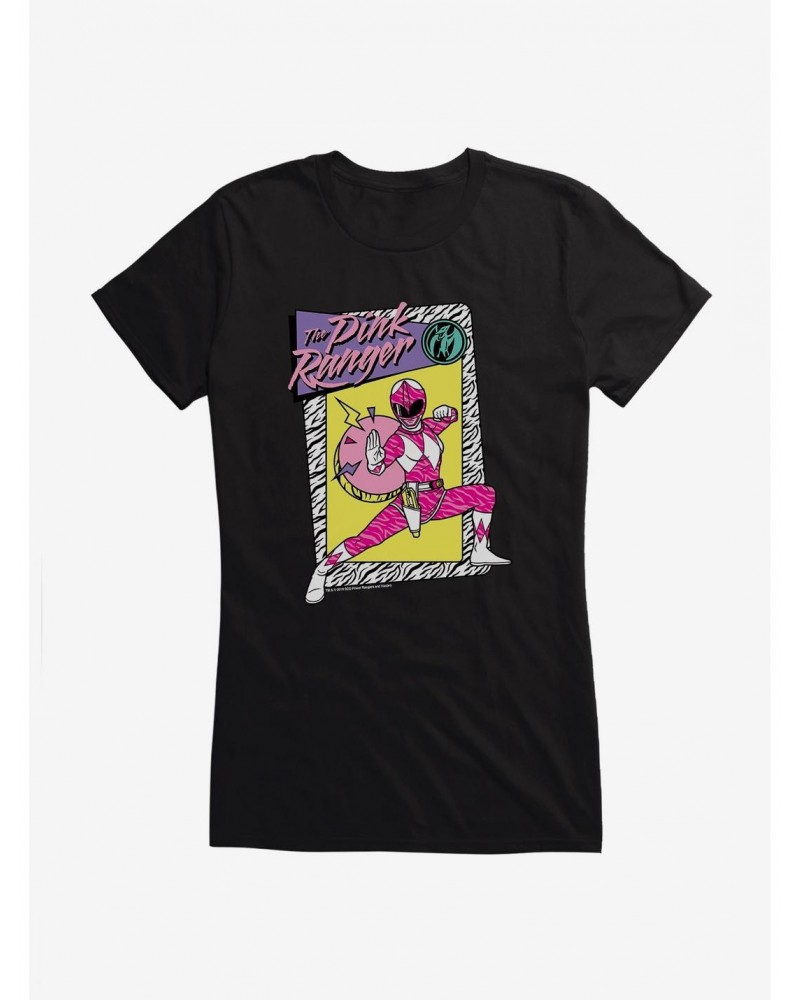 Mighty Morphin Power Rangers The Pink Ranger Girls T-Shirt $7.17 T-Shirts