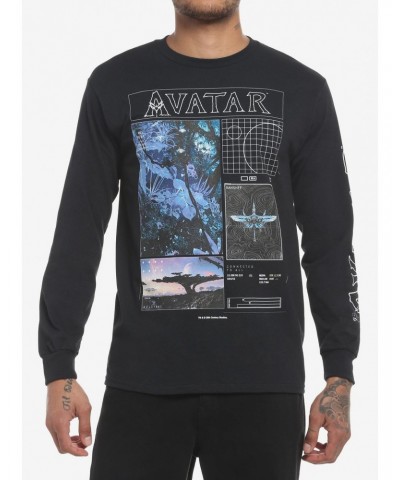 Avatar: The Way Of Water Collage Long-Sleeve T-Shirt $5.47 T-Shirts