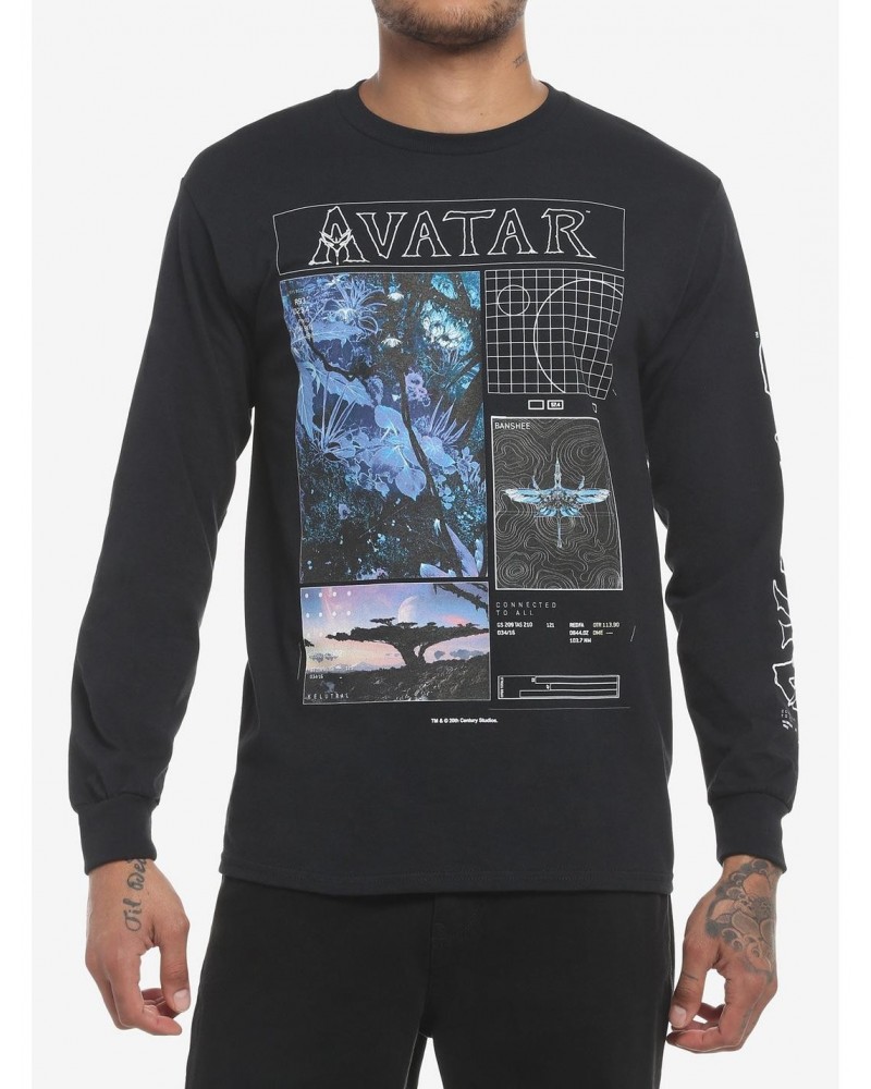 Avatar: The Way Of Water Collage Long-Sleeve T-Shirt $5.47 T-Shirts