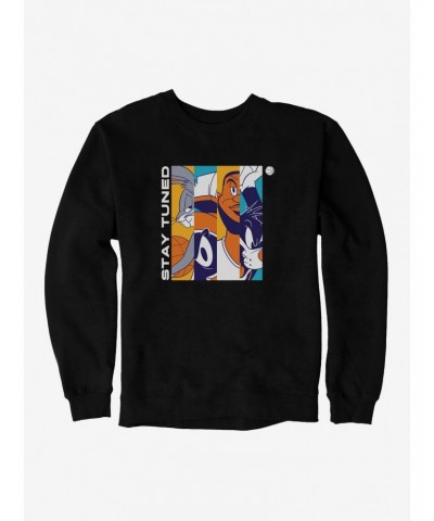Space Jam: A New Legacy Stay Tuned Colorful Logo Sweatshirt $10.33 Sweatshirts