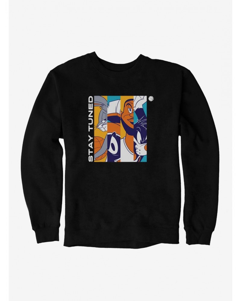 Space Jam: A New Legacy Stay Tuned Colorful Logo Sweatshirt $10.33 Sweatshirts