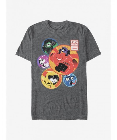 Big Hero 6 Superhero Team Circles T-Shirt $10.28 T-Shirts