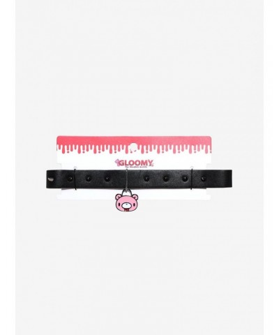 Gloomy Bear Charm Spiked Choker $2.79 Chokers