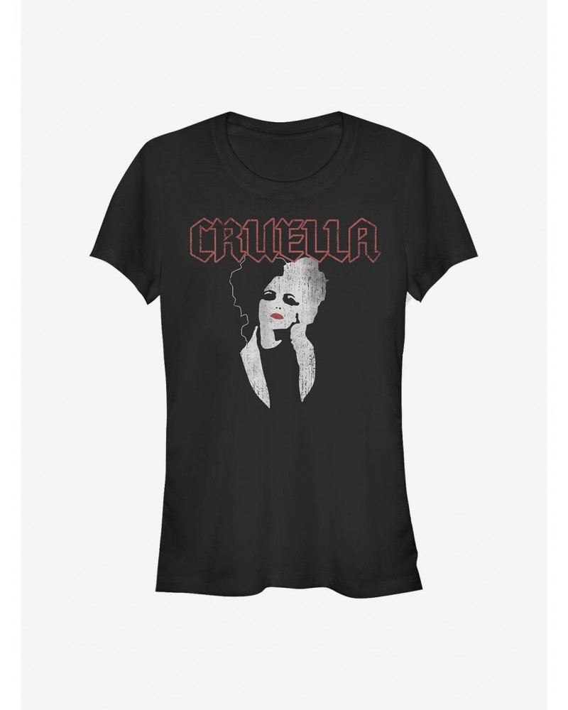 Disney Cruella Rock Girls T-Shirt $12.20 T-Shirts