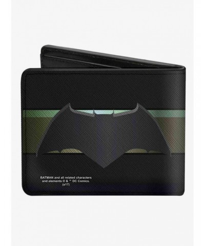 DC Comics Batman 2017 Icon Stripe Fade Bifold Wallet $8.99 Wallets