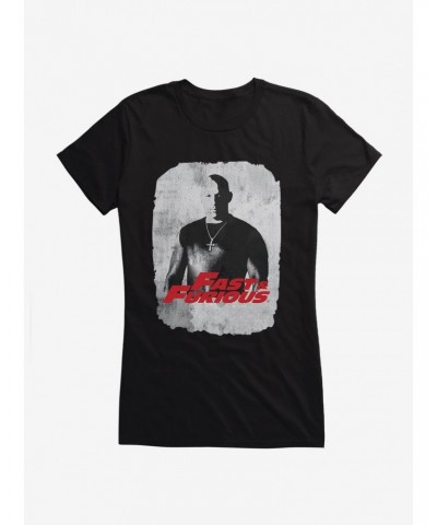 The Fate Of The Furious Toretto Profile Girls T-Shirt $8.17 T-Shirts