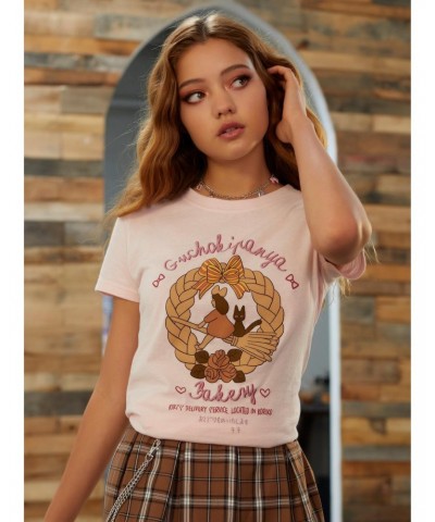 Her Universe Studio Ghibli Kiki's Delivery Service Bakery Girls T-Shirt $11.95 T-Shirts