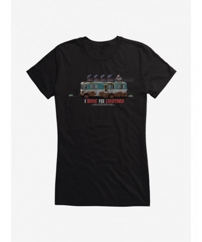National Lampoon's Christmas Vacation Brake For Christmas Girl's T-Shirt $6.77 T-Shirts