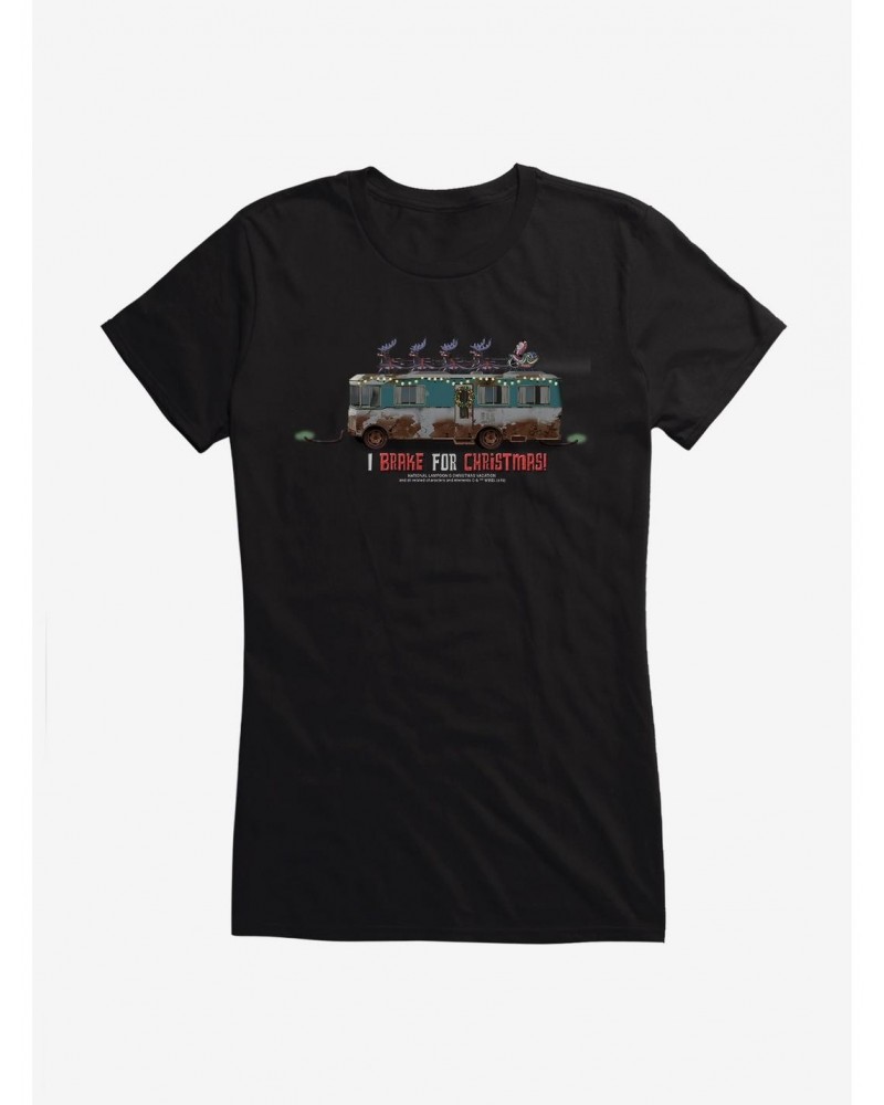 National Lampoon's Christmas Vacation Brake For Christmas Girl's T-Shirt $6.77 T-Shirts