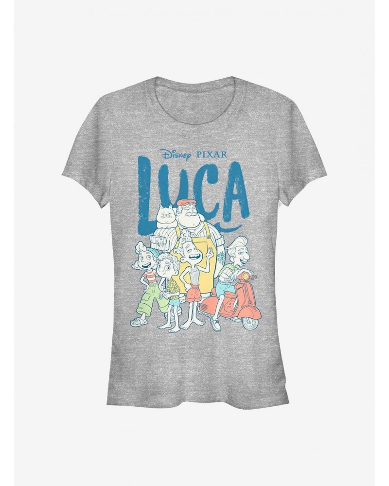 Disney Pixar Luca The Family Girls T-Shirt $8.96 T-Shirts