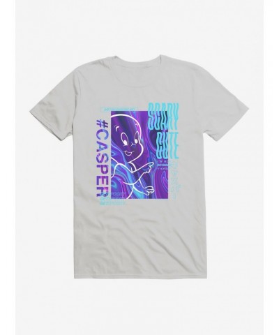Casper The Friendly Ghost Virtual Raver Scary Cute T-Shirt $10.28 T-Shirts