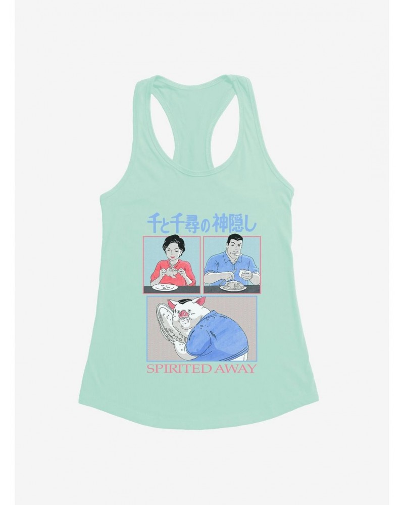 Studio Ghibli Spirited Away Chicken Dishes Girls Tank Top $6.18 Tops