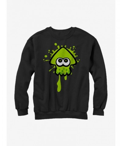 Nintendo Splatoon Lime Green Inkling Squid Sweatshirt $9.45 Sweatshirts