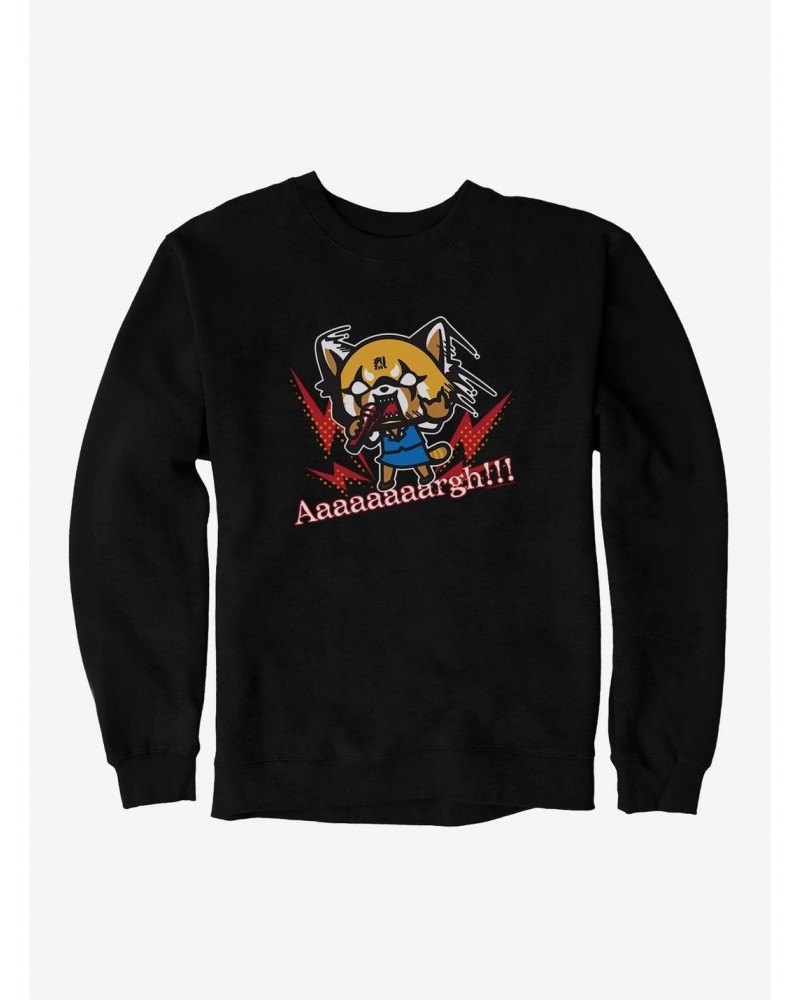 Aggretsuko Metal Raging Sweatshirt $10.92 Sweatshirts