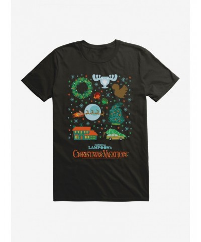 National Lampoon's Christmas Vacation Icons T-Shirt $8.22 T-Shirts