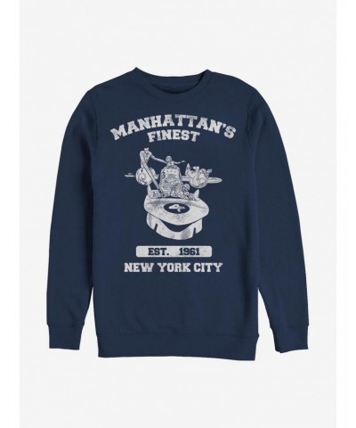 Marvel Fantastic Four Finest Team Crew Sweatshirt $10.63 Sweatshirts