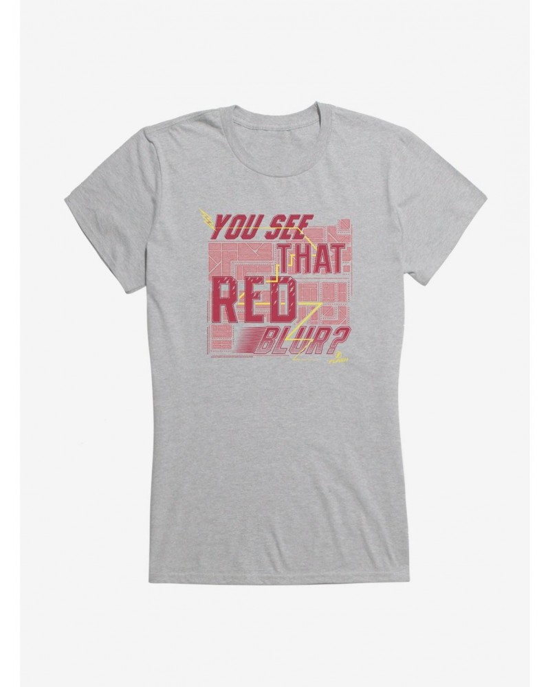 DC Comics The Flash The Red Blur Girls T-Shirt $7.77 T-Shirts