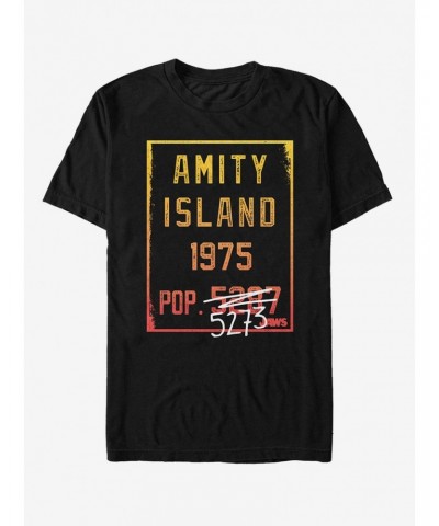 Amity Island Population T-Shirt $8.80 T-Shirts