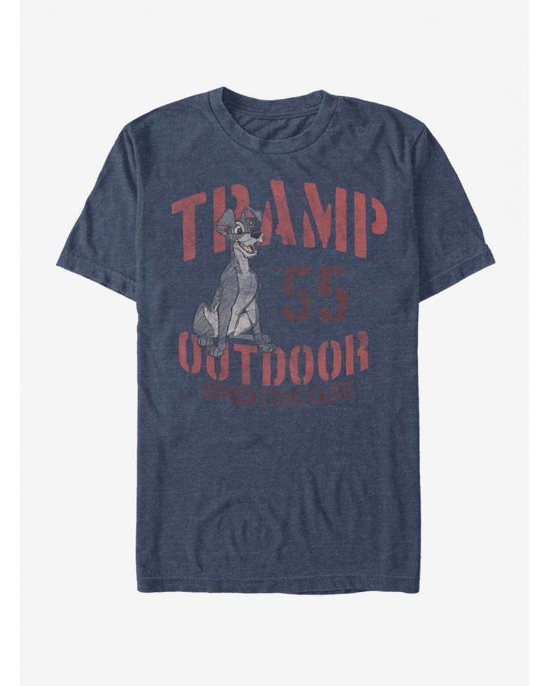 Disney Lady And The Tramp Outdoor Tramp T-Shirt $5.93 T-Shirts