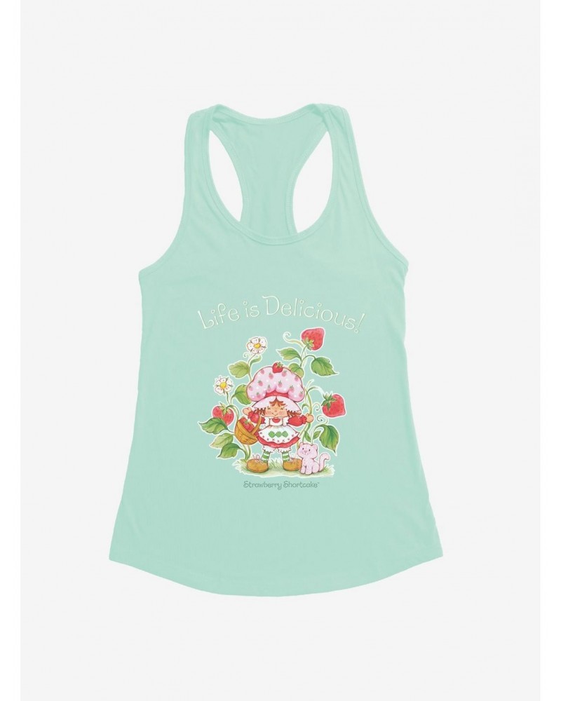 Strawberry Shortcake Life Is Delicious! Girls Tank $8.37 Tanks