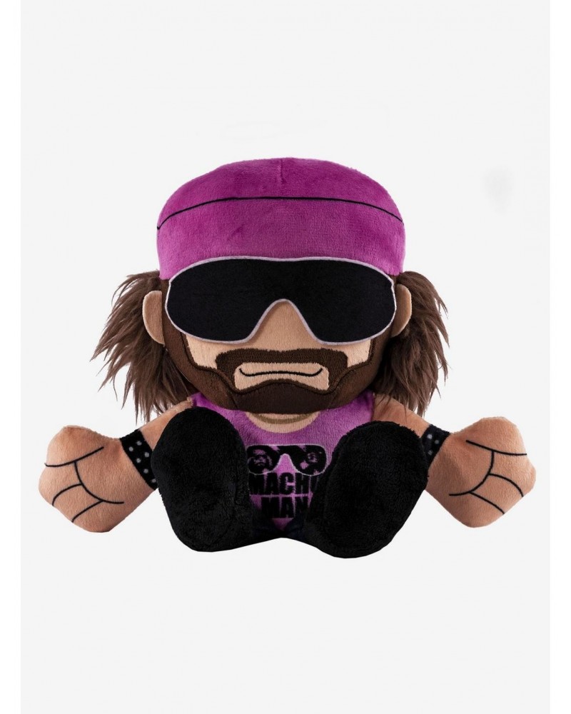 WWE Macho Man Randy Savage 8" Bleacher Creatures Kuricha Sitting Plush $8.78 Plush