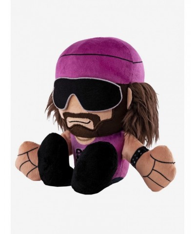 WWE Macho Man Randy Savage 8" Bleacher Creatures Kuricha Sitting Plush $8.78 Plush