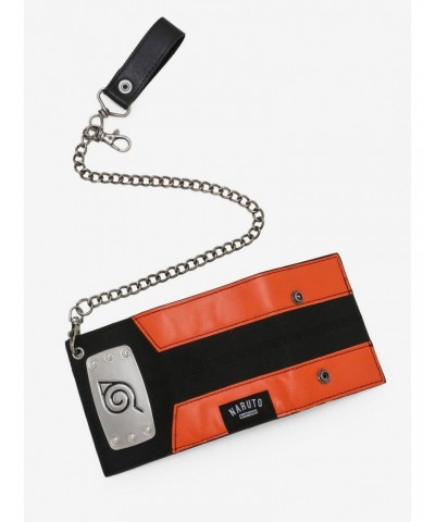 Naruto Shippuden Hidden Leaf Tri-Fold Chain Wallet $7.71 Wallets