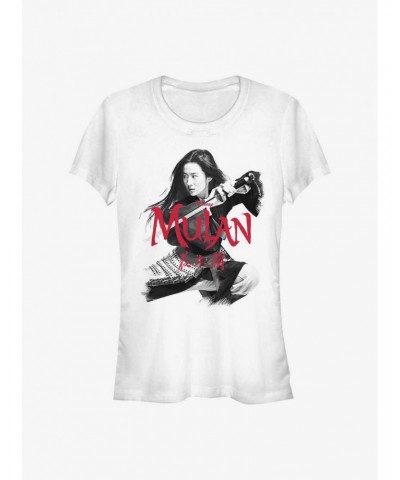 Disney Mulan Fighting Stance Girls T-Shirt $9.36 T-Shirts