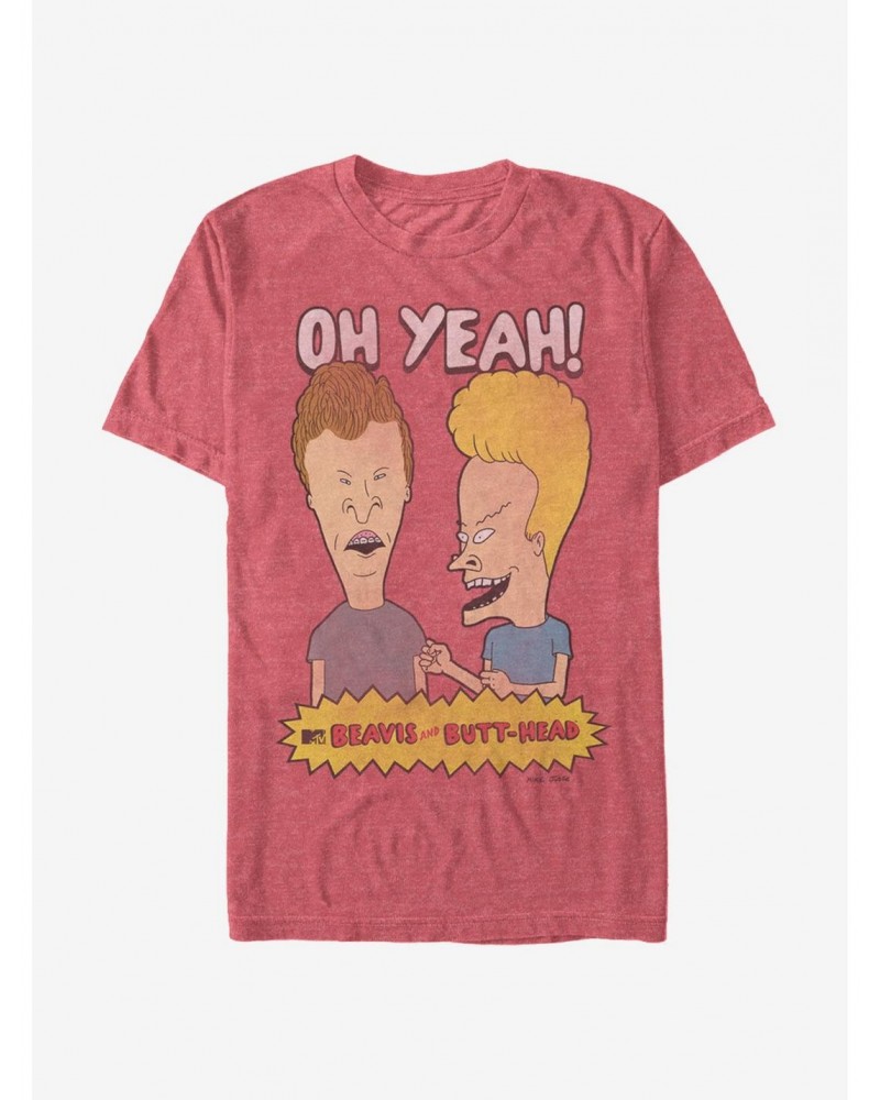 Beavis And Butt-Head Oh Yeah T-Shirt $7.84 T-Shirts