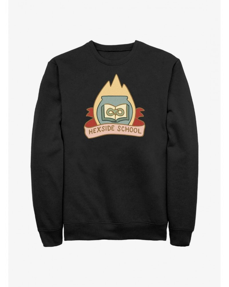 Disney The Owl House Hexside School Logo Sweatshirt $10.33 Sweatshirts