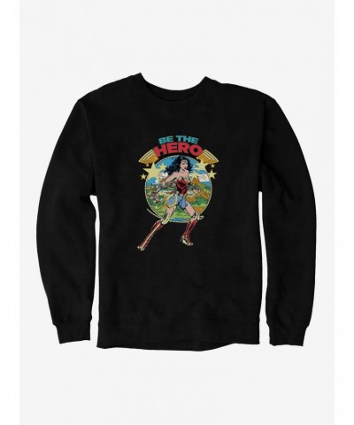 DC Comics Wonder Woman 1984 Be The Hero Themyscira Sweatshirt $13.28 Sweatshirts