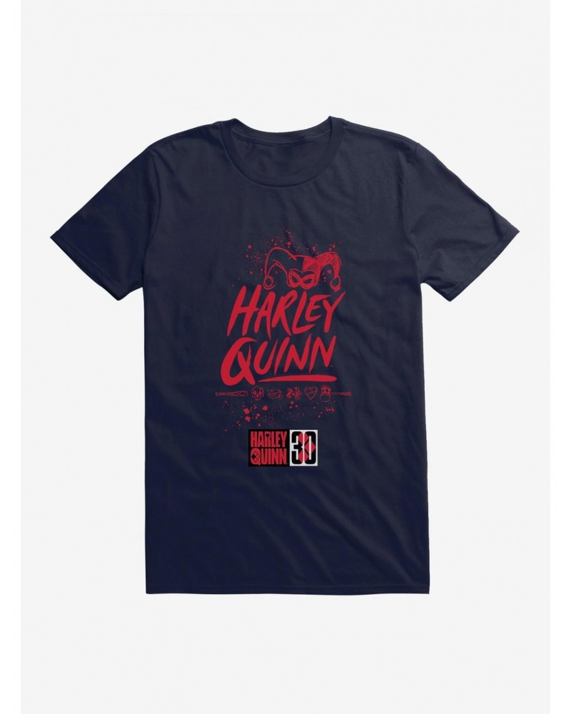 Harley Quinn Logo T-Shirt $8.22 T-Shirts