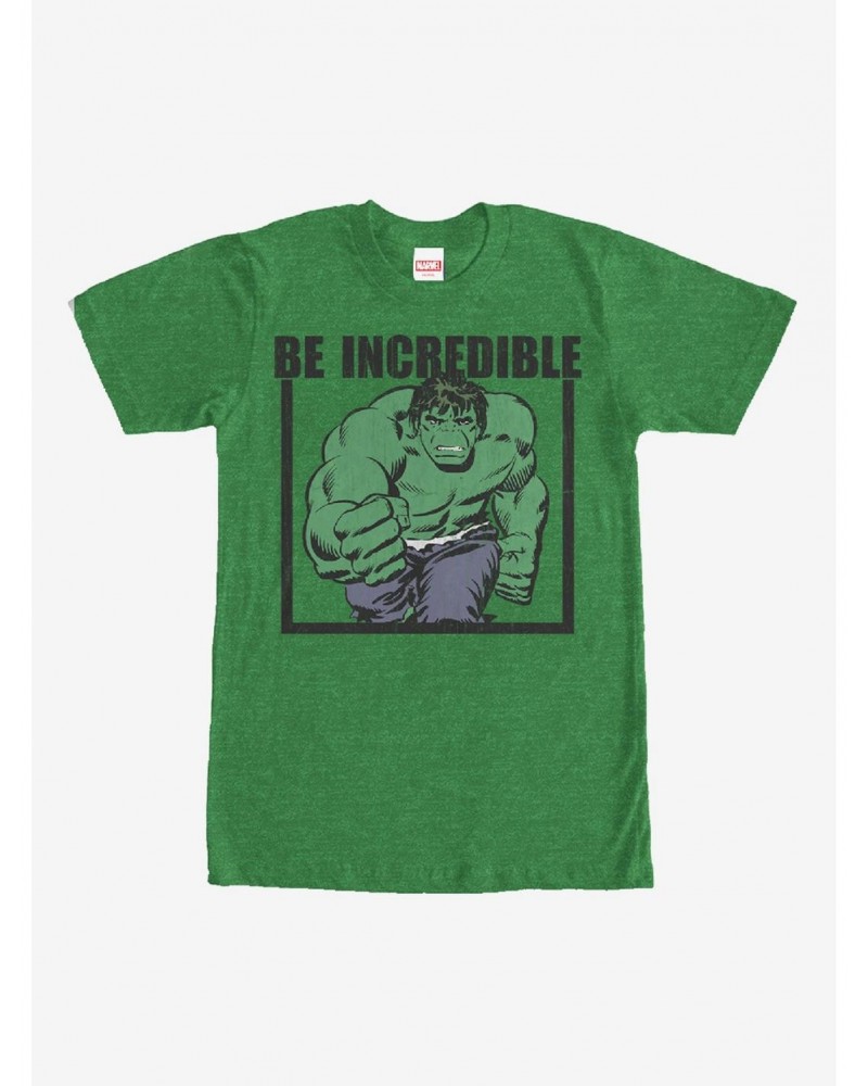 Marvel Hulk Be Incredible T-Shirt $6.50 T-Shirts