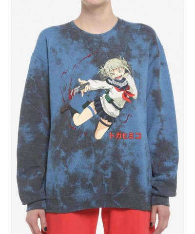 My Hero Academia Toga Blood Tie-Dye Girls Sweatshirt $7.36 Sweatshirts