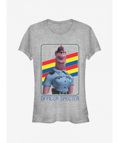 Disney Pixar Onward Officer Specter Rainbow Girls T-Shirt $7.15 T-Shirts