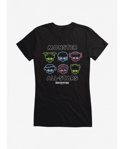 Monster High Monster All-Stars Girls T-Shirt $9.16 T-Shirts