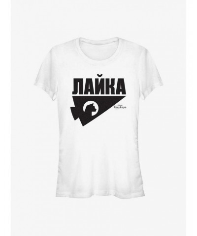 Marvel Hawkeye Russian Logo Girls T-Shirt $6.77 T-Shirts