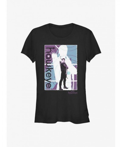 Marvel Hawkeye Pop Poster Girls T-Shirt $9.76 T-Shirts