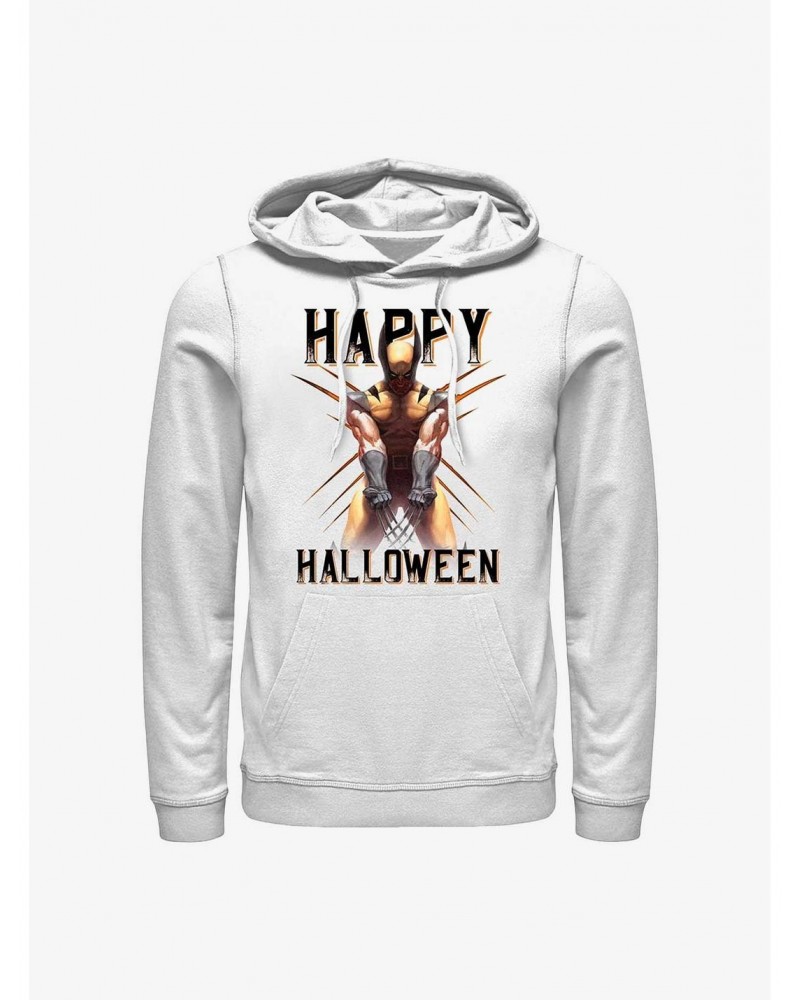 Marvel Wolverine Happy Halloween Hoodie $12.21 Hoodies