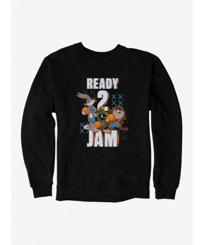 Space Jam: A New Legacy Bugs Bunny, Marvin The Martian, And Taz Ready 2 Jam Sweatshirt $9.45 Sweatshirts
