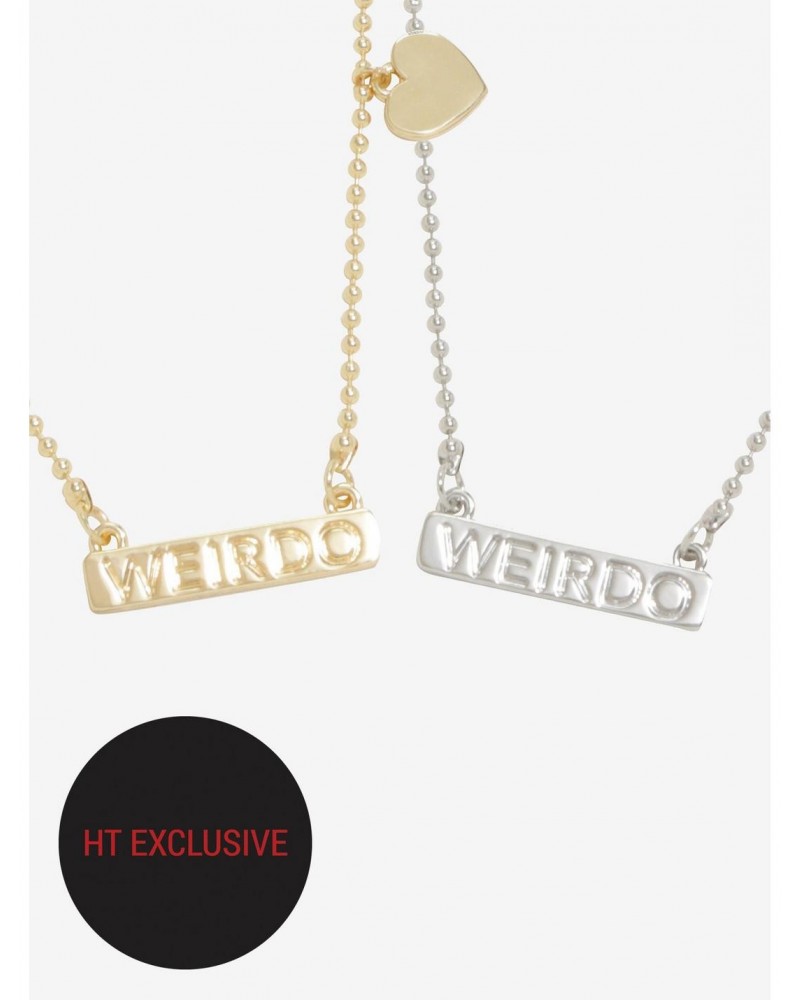 Riverdale Weirdo Best Friend Necklace Set $5.23 T-Shirts