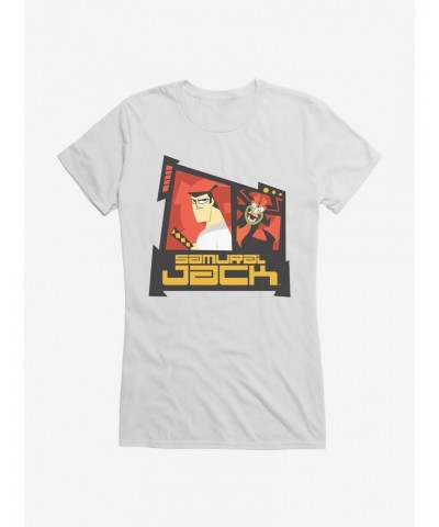 Samurai Jack Aku Ready To Fight Girls T-Shirt $6.18 T-Shirts