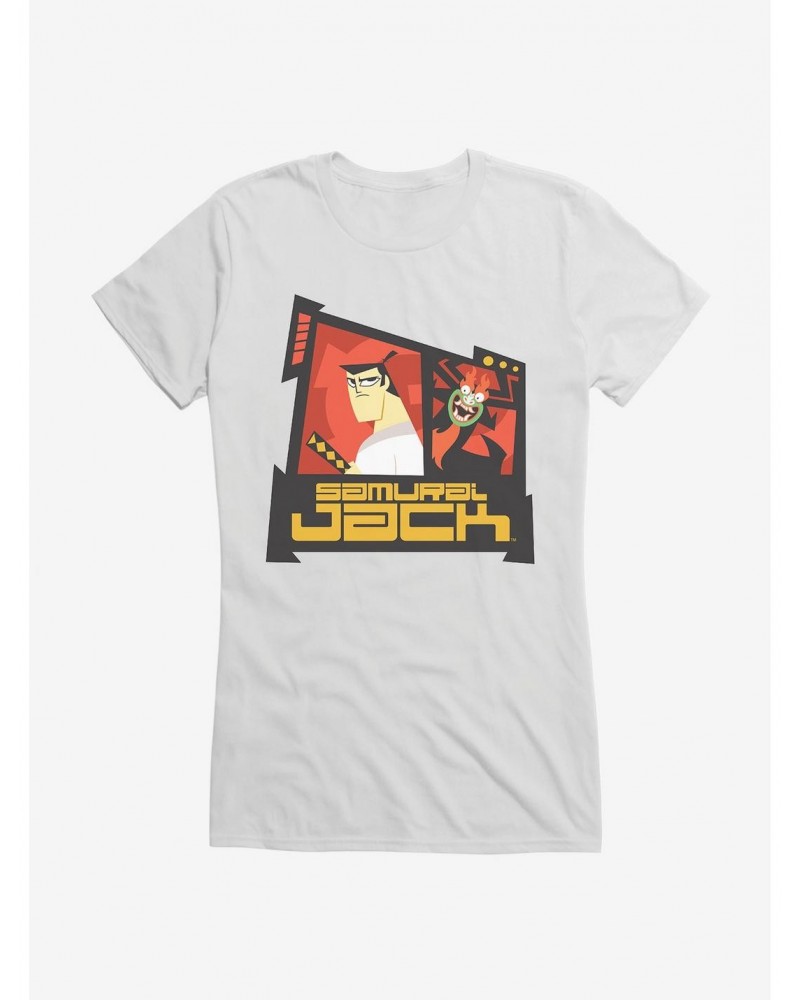 Samurai Jack Aku Ready To Fight Girls T-Shirt $6.18 T-Shirts