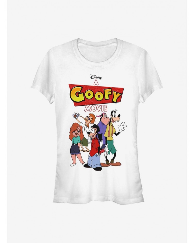 Disney A Goofy Movie Logo Group Girls T-Shirt $9.96 T-Shirts