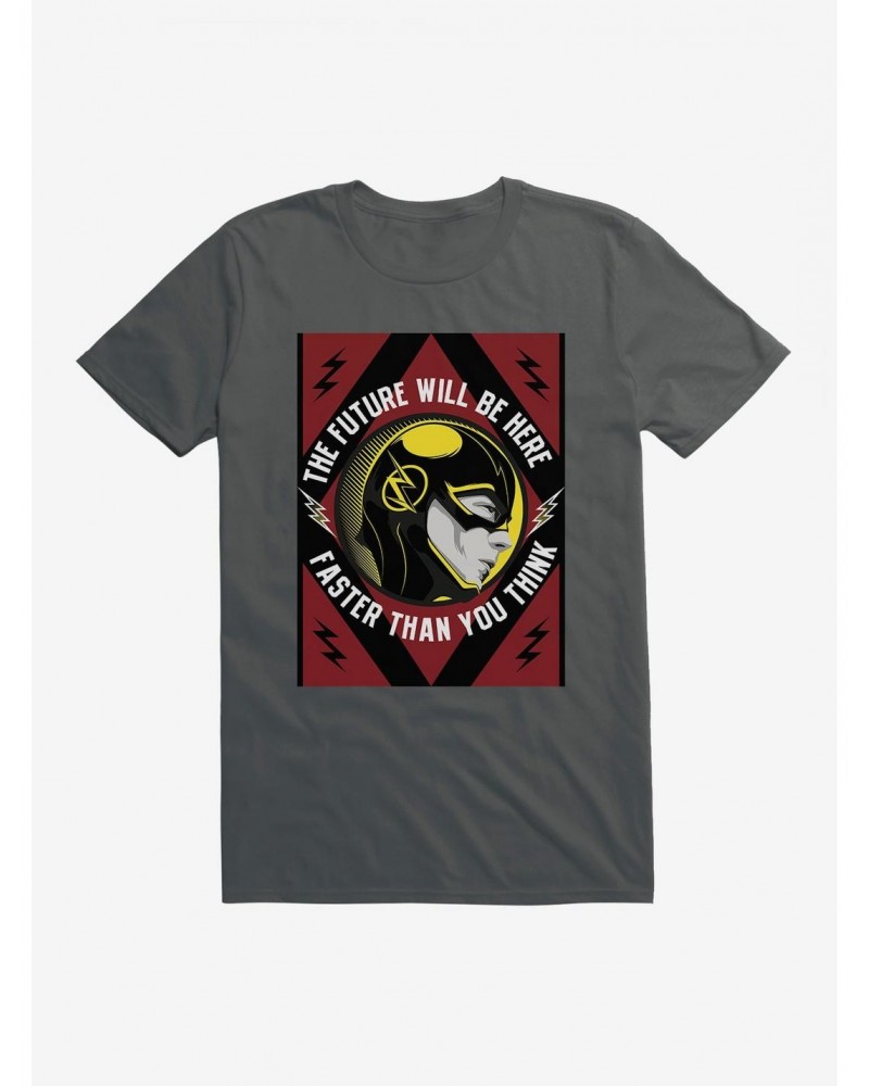 DC Comics The Flash Faster Than You Think T-Shirt $8.60 T-Shirts