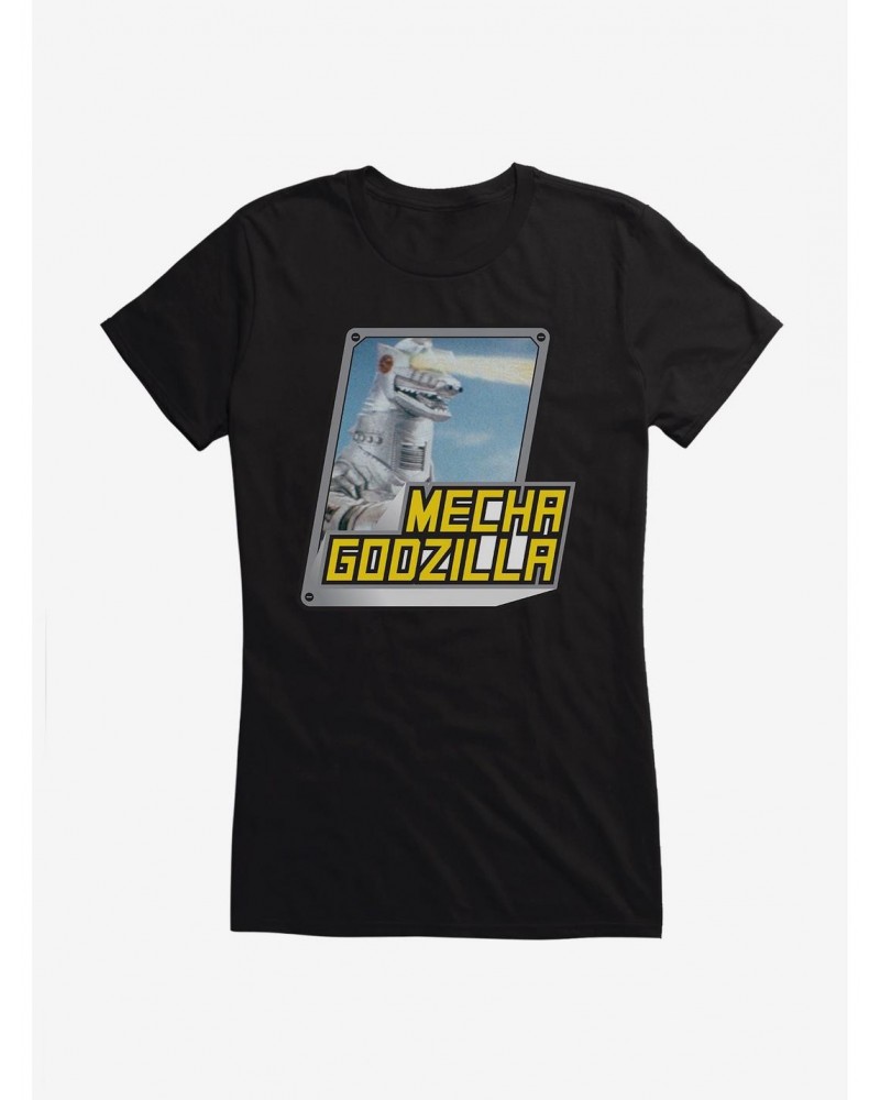 Godzilla Mecha Godzilla Girls T-Shirt $9.36 T-Shirts