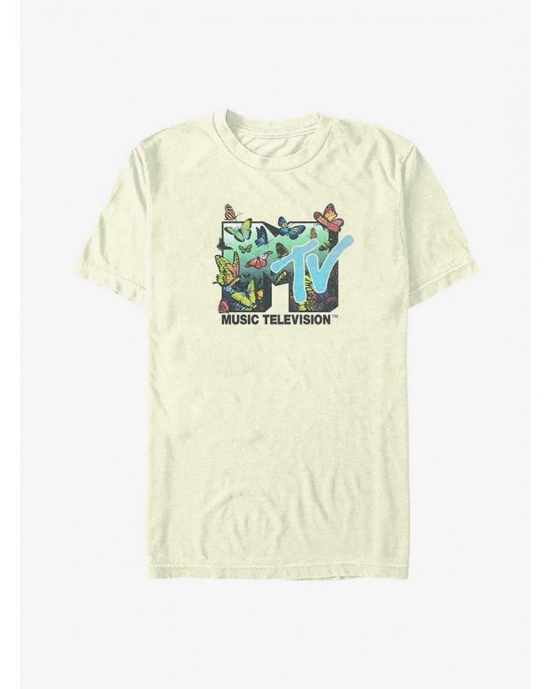 MTV Butterflies Logo T-Shirt $9.18 T-Shirts